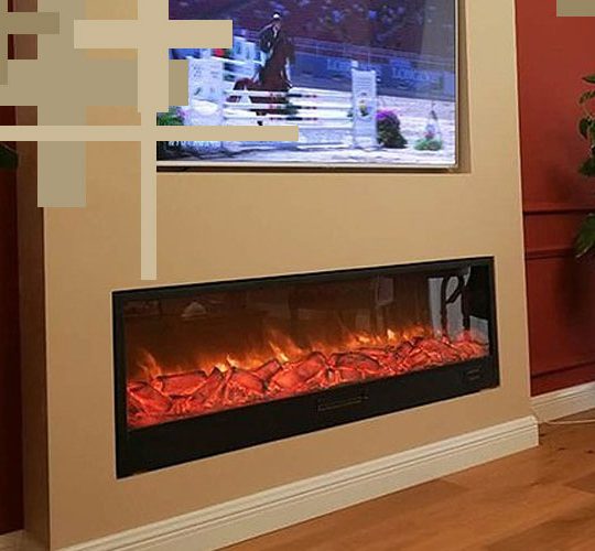 Built-in fireplaces