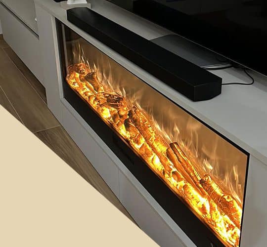 Sined Recessed Electric Fireplaces